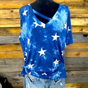 Stars short sleeve shirt